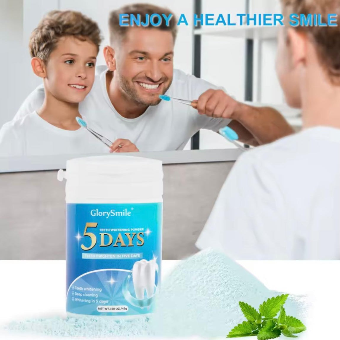 Pó Clareador de Dentes