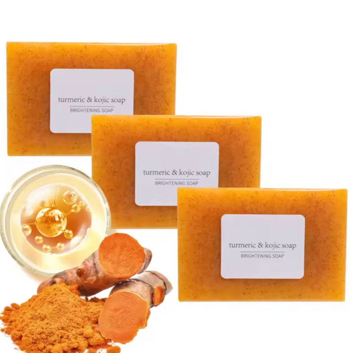Sabonete de Cúrcuma e Ácido Kójic